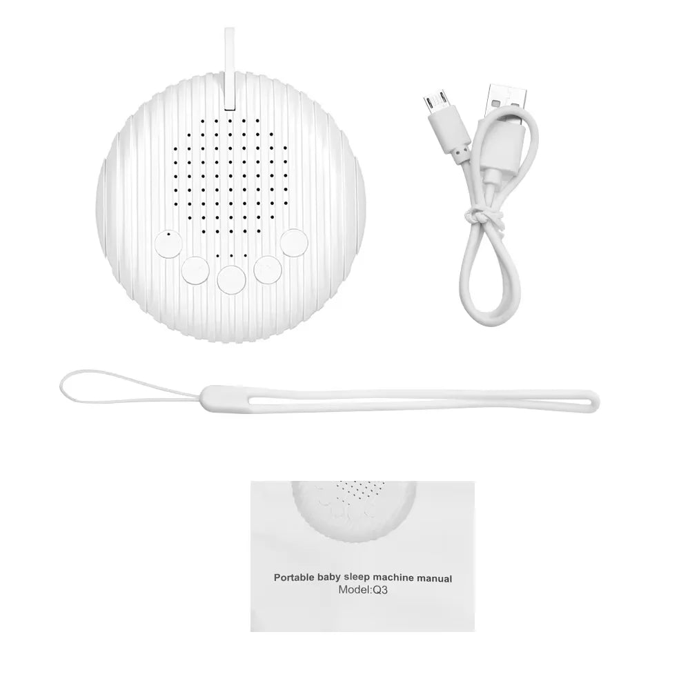 Portable 10-Sound White Noise Sleep Machine