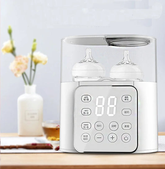 Baby Bottle Warmer & Sterilizer with Accurate Temperature Control