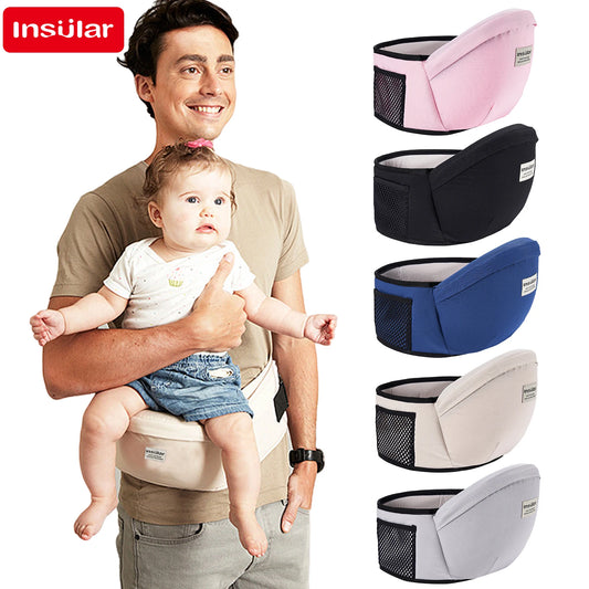 Baby Carrier with Waist Stool – Ergonomic Front & Face-to-Face Carrier