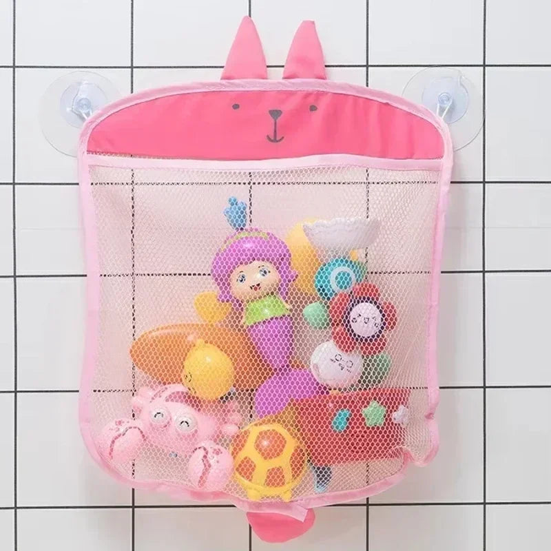 Quick-Dry Mesh Bath Toy Organizer Bag