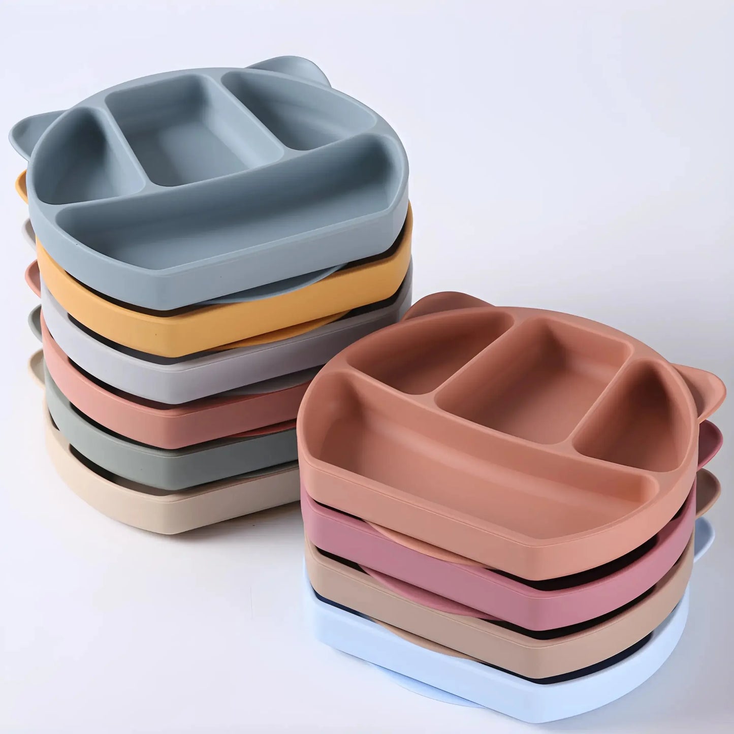 Silicone BowlBaby BowlAll-in-one Suction CupChildren's EatingTraining BowlMother and Baby Products