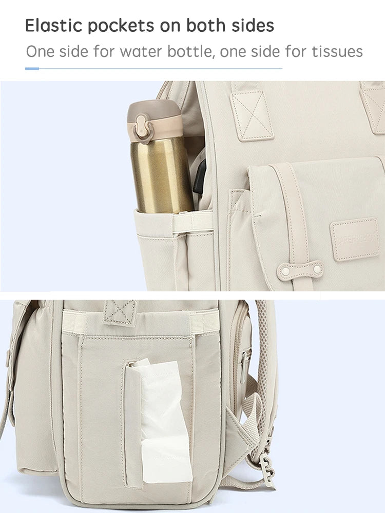 Travel Maternity Waterproof Backpack With Stroller Hooks