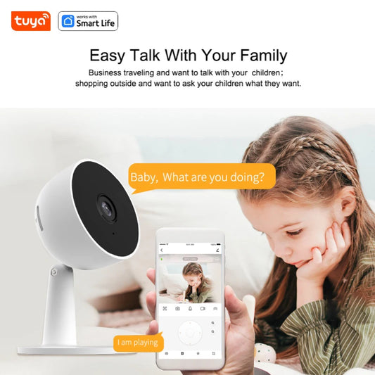 1080p Wi-Fi Home 2MP Security Camera with 2-Way Audi and Motion Tracking