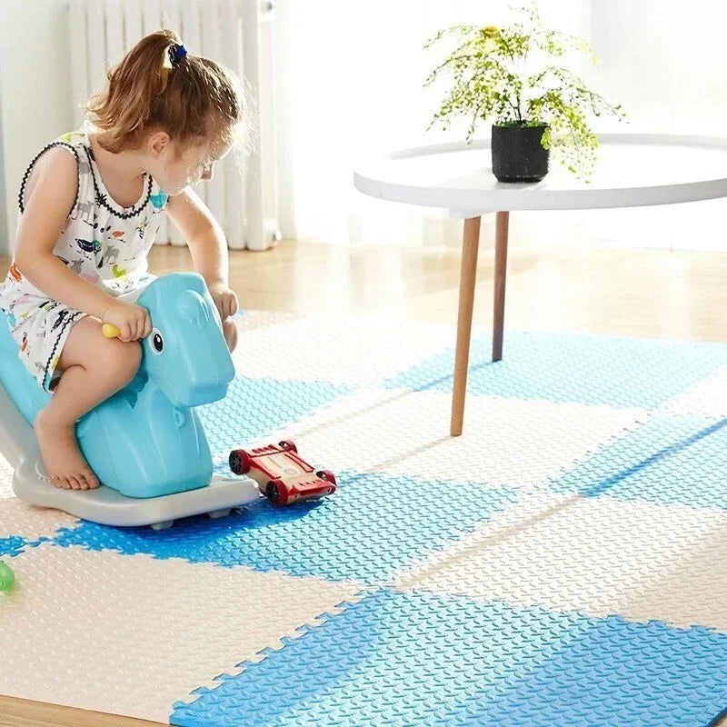 Safe & Soft Interlocking Foam Play Mat Tiles