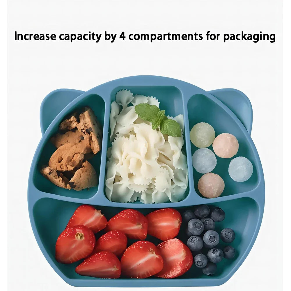 Silicone BowlBaby BowlAll-in-one Suction CupChildren's EatingTraining BowlMother and Baby Products