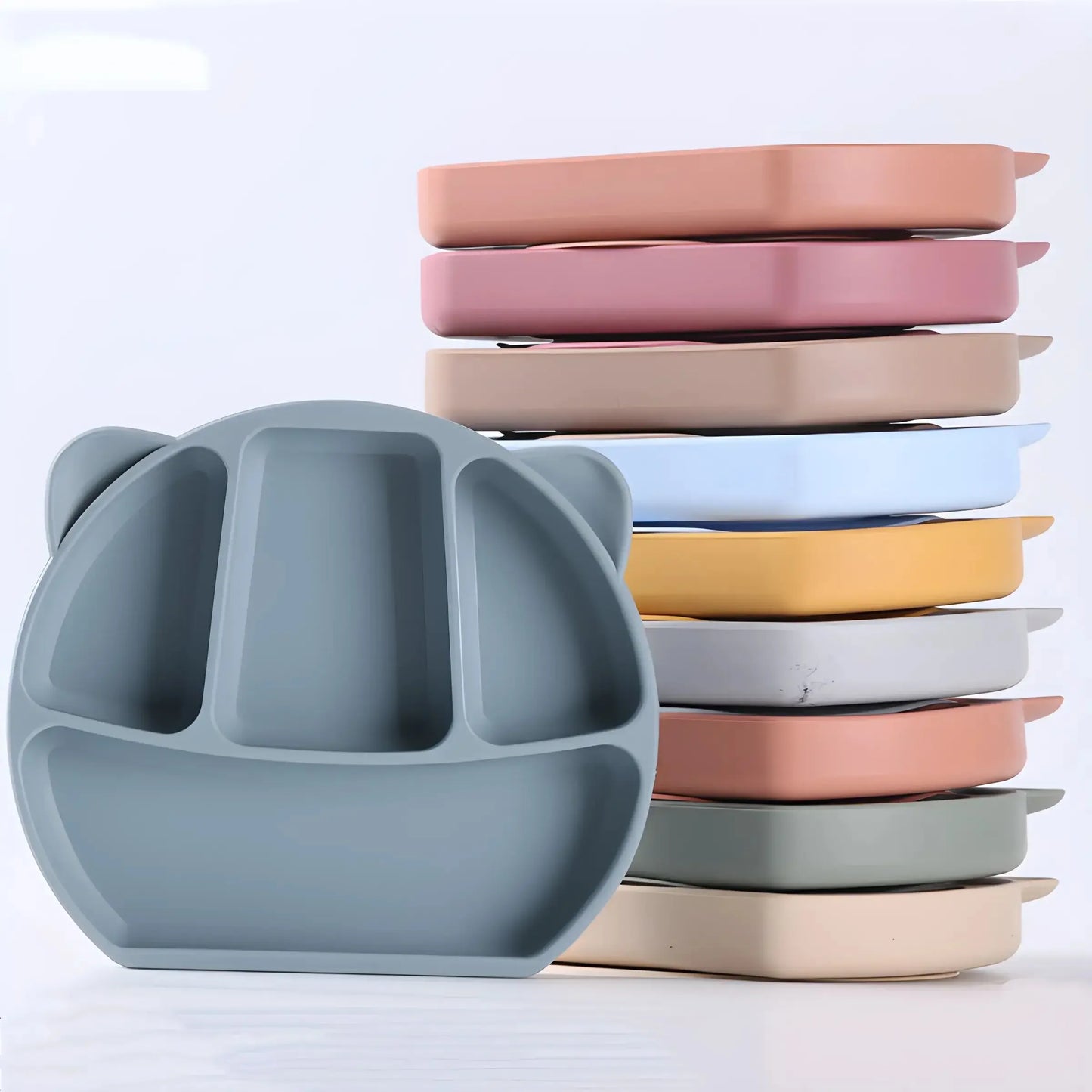 Silicone BowlBaby BowlAll-in-one Suction CupChildren's EatingTraining BowlMother and Baby Products