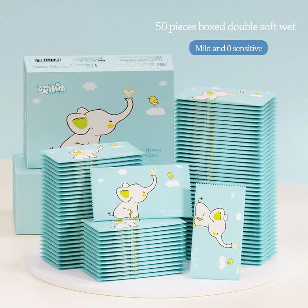 50pcs Disposable Wet Wipes