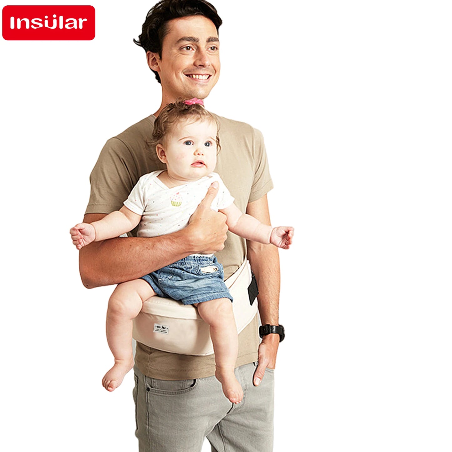 Baby Carrier with Waist Stool – Ergonomic Front & Face-to-Face Carrier
