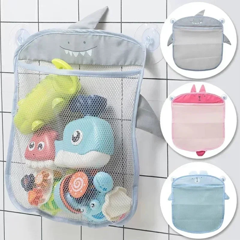 Quick-Dry Mesh Bath Toy Organizer Bag