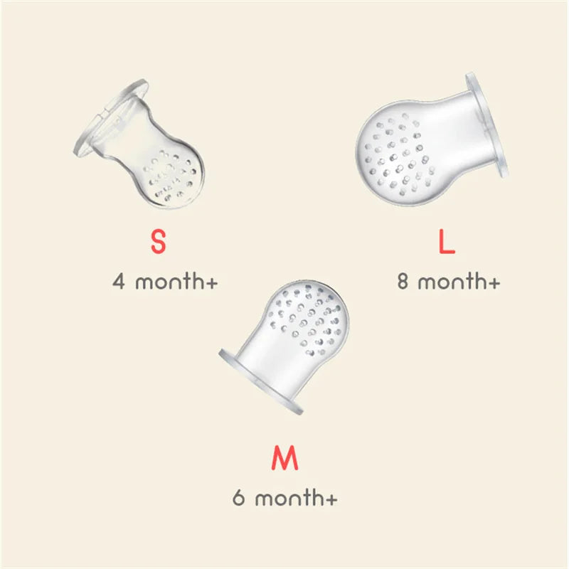 Baby Teether Fresh Fruit Food Feeder