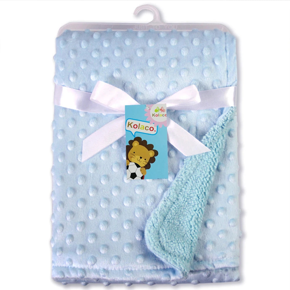 Thermal Soft Fleece Baby Blanket